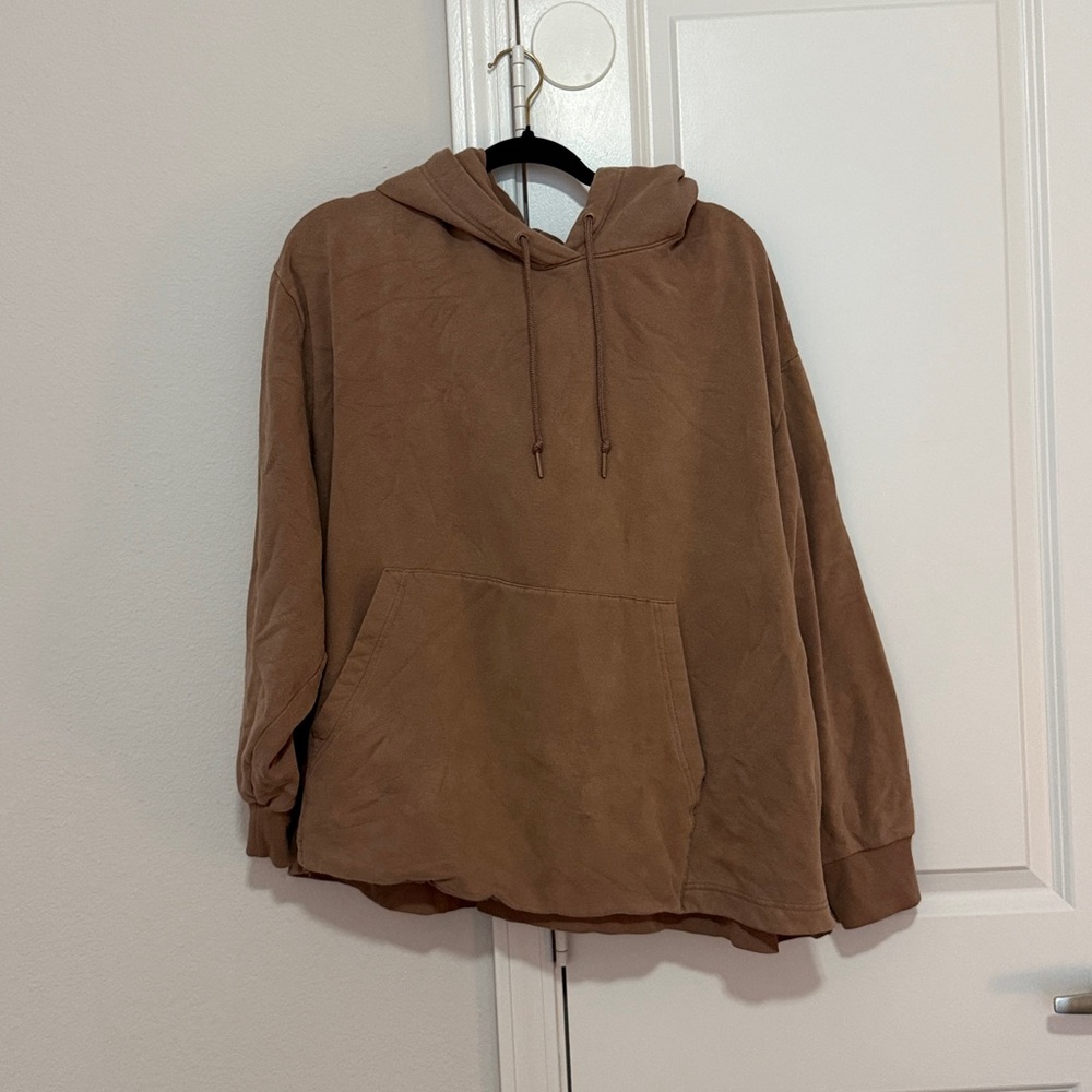 Athleta Taupe Hoodie